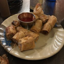 Hu-Dat Noodle House - Egg rolls from our plates