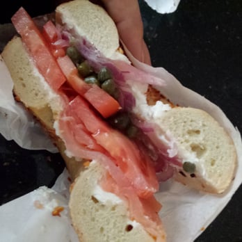 Brobagel - Lox bagel with capers - Bagels Near Me - Chicago, Illinois Brobagel - Lox bagel with capers - Bagels Near Me - Chicago, Illinois