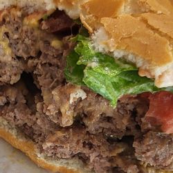 5 & 50 Drive-In - Best, thickest Burger ever!!!
