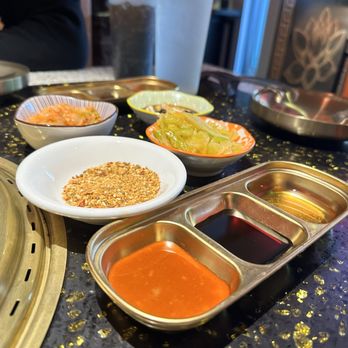 Wuyang Casa BBQ - a variety of sauces and condiments - Japanese Near Me - Lake Grove, New York Wuyang Casa BBQ - a variety of sauces and condiments - Japanese Near Me - Lake Grove, New York