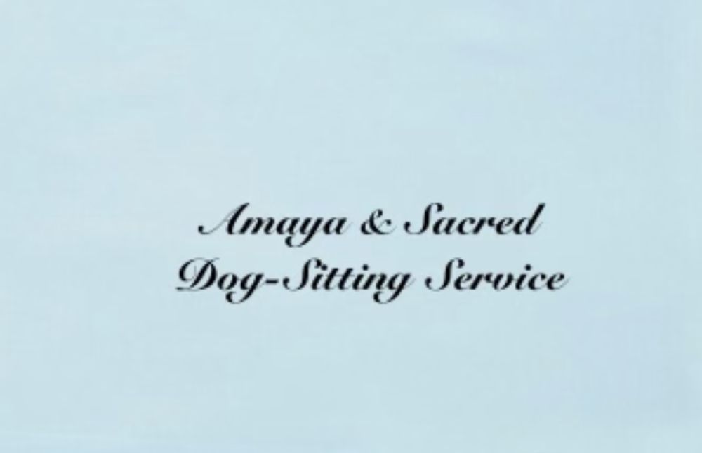 Amaya & Sacred Dog Sitting Service - pet boarding facility in Detroit, MI