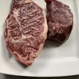 Prime steaks at Monmouth meats . The best! Prime steaks at Monmouth meats . The best!