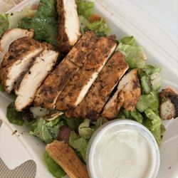 Alex Kabob House - Chicken fatoush!