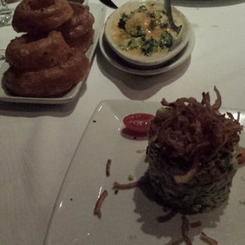 Ruth's Chris Steak House - Onion rings, broccoli au gratin, and cobb salad - Steakhouses Near Me - Tysons Corner, Virginia Ruth's Chris Steak House - Onion rings, broccoli au gratin, and cobb salad - Steakhouses Near Me - Tysons Corner, Virginia
