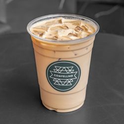 Compelling Coffee - Iced latte.