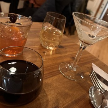 Fede - The magical Old Fashioned and the remains of my also magical Espresso Martini - Italian Near Me - Astoria, Oregon Fede - The magical Old Fashioned and the remains of my also magical Espresso Martini - Italian Near Me - Astoria, Oregon