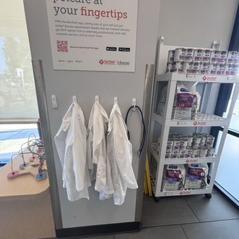 Banfield Pet Hospital - Kids Area- The little lab coats are adorable - Veterinarians Near Me - Fullerton, California Banfield Pet Hospital - Kids Area- The little lab coats are adorable - Veterinarians Near Me - Fullerton, California