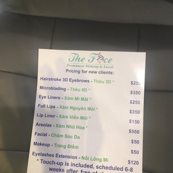 The Face Permanent Makeup & Facial - Permanent Makeup Near Me - Westminster, California The Face Permanent Makeup & Facial - Permanent Makeup Near Me - Westminster, California