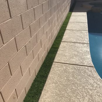 Purchase Green Artificial Grass - After - Landscaping Near Me - Las Vegas, Nevada