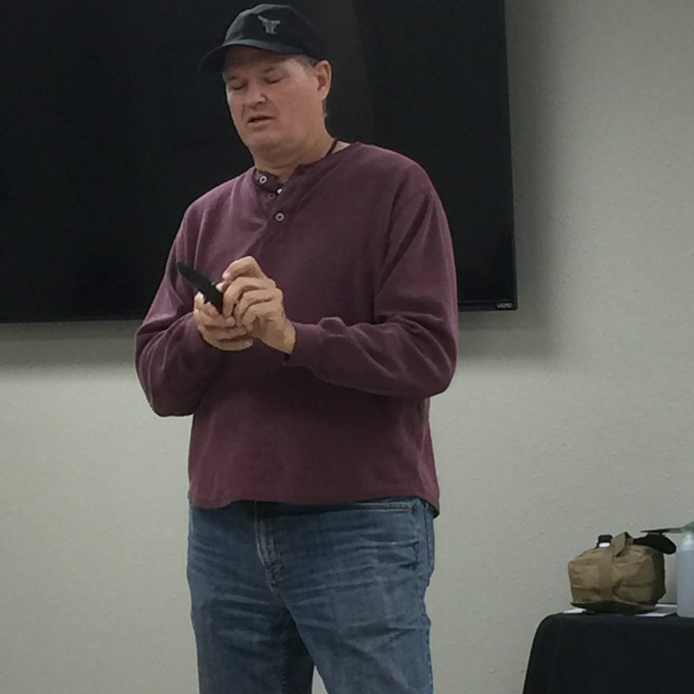 At The Ready - Mike with At The Ready teaching us about holsters - Firearm Training Near Me