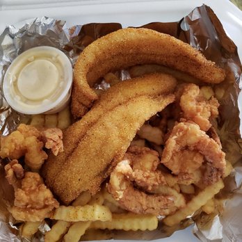 Take The Wheel Mobile - We ordered the Catfish basket, Catfish and Shrimp basket and the Chicken Strip Basket. Food was well seasoned.We will be back again! - Food Trucks Near Me - Rosharon Tx, Texas Take The Wheel Mobile - We ordered the Catfish basket, Catfish and Shrimp basket and the Chicken Strip Basket. Food was well seasoned.We will be back again! - Food Trucks Near Me - Rosharon Tx, Texas