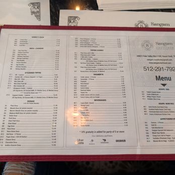 Sangam Chettinad - Menu - Indian Near Me - Round Rock, Texas Sangam Chettinad - Menu - Indian Near Me - Round Rock, Texas
