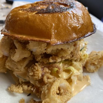 Better Luck Tomorrow - Calamari Sandwich - Bars Near Me - Houston, Texas