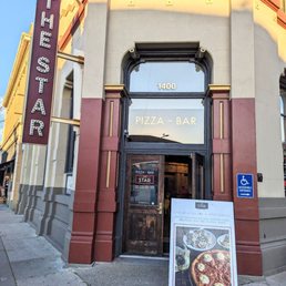 Exterior outside entrance of The Star on Park - Front entrance - Alameda, California Exterior outside entrance of The Star on Park - Front entrance - Alameda, California