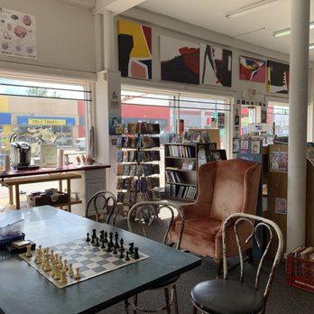 Lucky Dog Books - Oak Cliff - A chess set! - Used Bookstore Near Me - Dallas, Texas Lucky Dog Books - Oak Cliff - A chess set! - Used Bookstore Near Me - Dallas, Texas