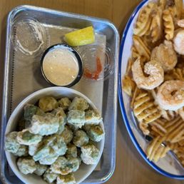 Fried okra