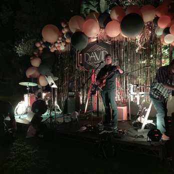 JAMBOX Cover Band - Setting Up to perform at David Dobrik's Birthday Party - Musicians Near Me