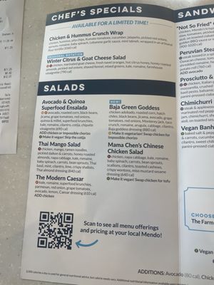 Menu photo 1 Mendocino Farms Thousand Oaks, CA Menu photo 1 Mendocino Farms Thousand Oaks, CA