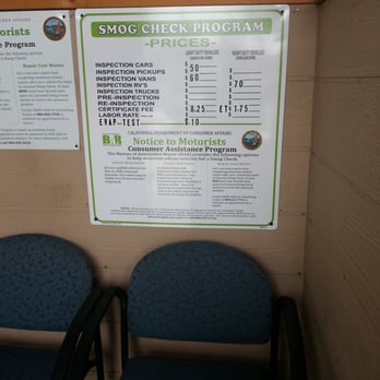 AllStar Smog - Prices are fair, but the people are super friendly & really fast. Overall, great place to go. - Smog Check Stations Near Me - Bellflower, California