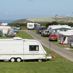 Watergate Bay Touring Park - A Field view