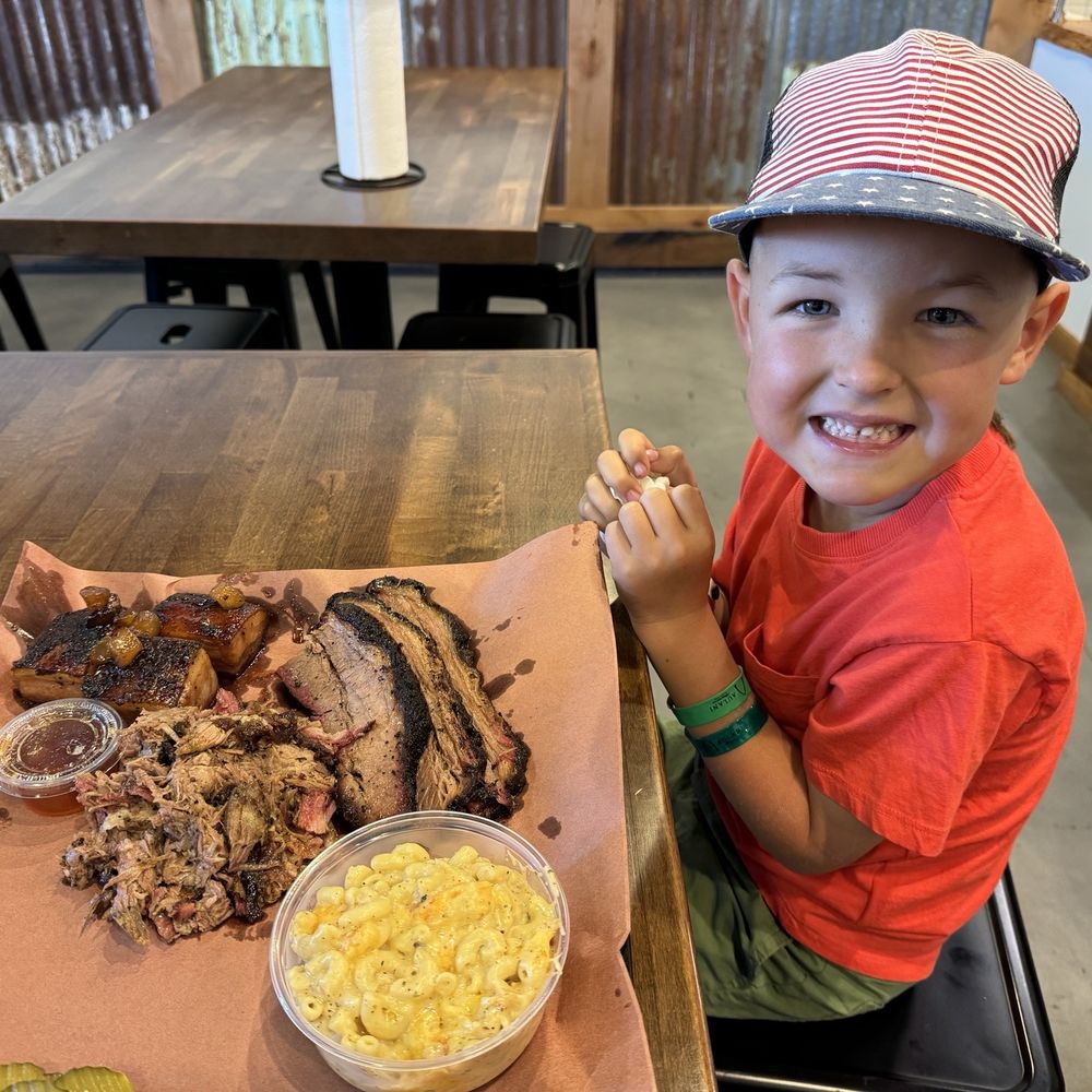 Belly Barbecue - My dude enjoying his food - Barbeque Near Me - Folsom, California Belly Barbecue - My dude enjoying his food - Barbeque Near Me - Folsom, California