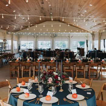 Seven Springs - The white covered pavilion is a perfect reception space. Twinkle lights, retractable walls and open concept. - Venues & Event Spaces Near Me - Manquin, Virginia Seven Springs - The white covered pavilion is a perfect reception space. Twinkle lights, retractable walls and open concept. - Venues & Event Spaces Near Me - Manquin, Virginia