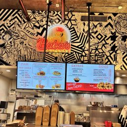 Baba's Chicken--you can choose the hotness level!
