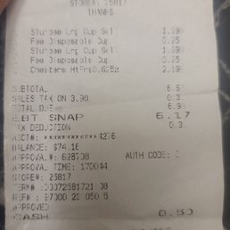 A fee for slurpee cup. A fee for slurpee cup.