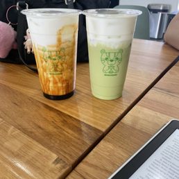 green thai tea