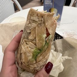 Tunacado wrap.