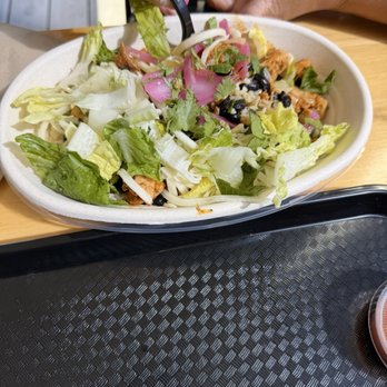 Savi Mexican Grill - Chicken bowl, portion not a lot - Mexican Near Me - Elk Grove, California