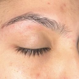 Eyebrows done less than/within 10 min Eyebrows done less than/within 10 min