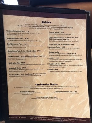 Menu photo 2 La Fresh Mediterranean Grill Plymouth, MI Menu photo 2 La Fresh Mediterranean Grill Plymouth, MI