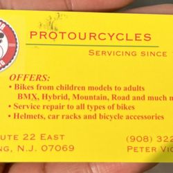 Updates business card