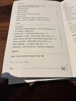 Menu photo 7 Burtons Grill & Bar North Andover, MA