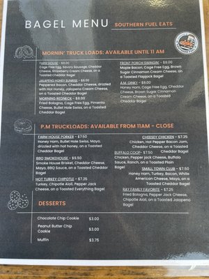 Menu photo 2 Southern Fuel Coffee Easley, SC