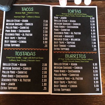 El Taco Loco - Menu - Mexican Near Me - Peoria, Illinois El Taco Loco - Menu - Mexican Near Me - Peoria, Illinois