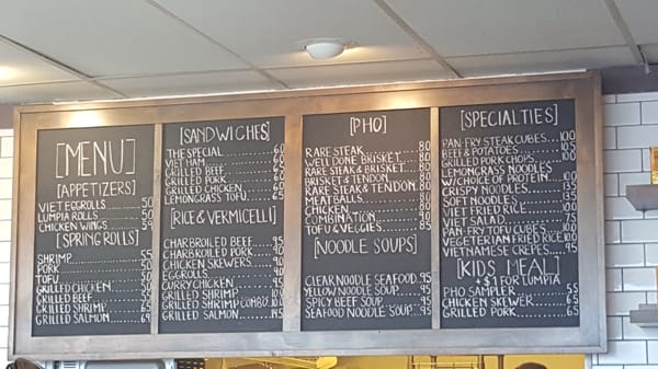 Menu photo 6 Pho Tre Bien Express El Paso, TX
