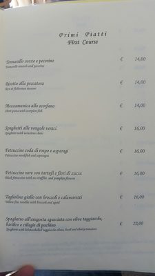 Menu photo 3 La Vecchia Pineta Rome, RM