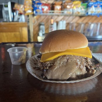 Ray's Place - Hot beef with cheese and onions - Bars Near Me - Eau Claire, Wisconsin