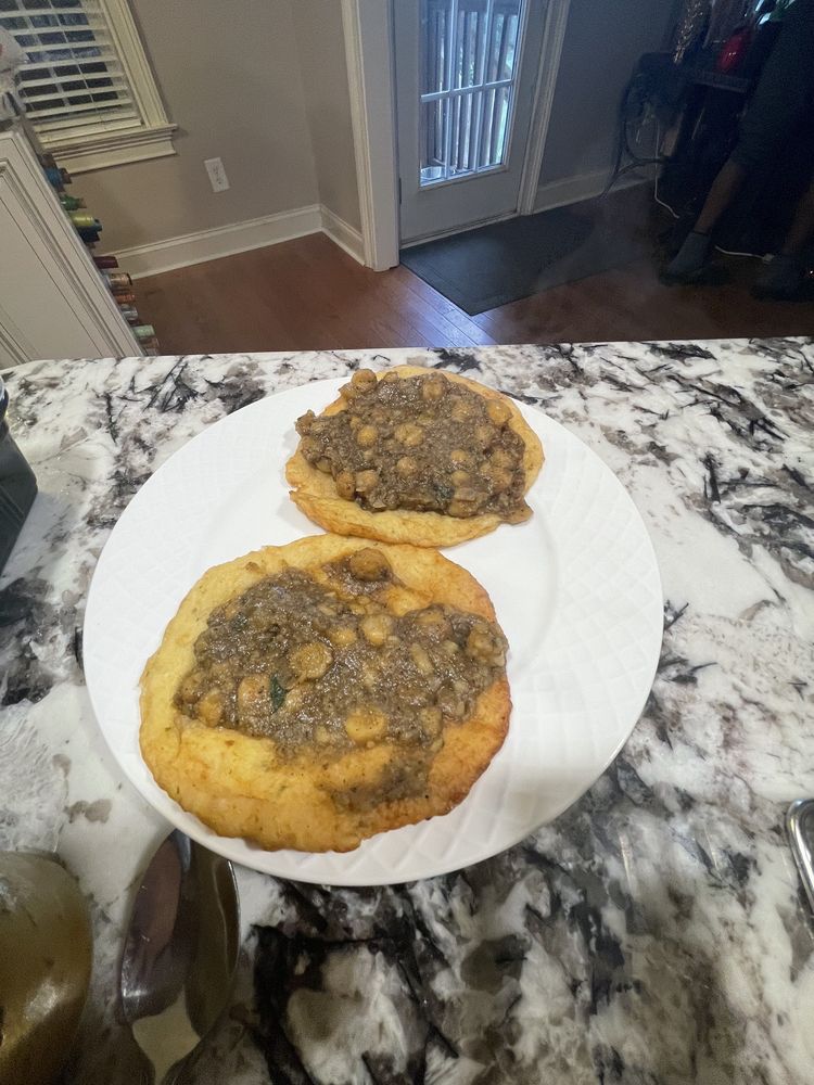 Doubles with Chicken