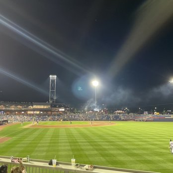 Atrium Health Ballpark - Game day vantage point from right field - Stadiums & Arenas Near Me - Kannapolis, North Carolina Atrium Health Ballpark - Game day vantage point from right field - Stadiums & Arenas Near Me - Kannapolis, North Carolina