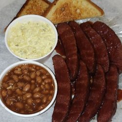 Holy Smoke BBQ Hut - Hot Link Dinner