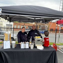 Elephant Hills Cafe and Bakery - Sid and Amber ready to make some delicious coffee