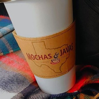 Mochas & Javas - Snowflake latte extra hot with almond milk - Bakeries Near Me - Frisco, Texas