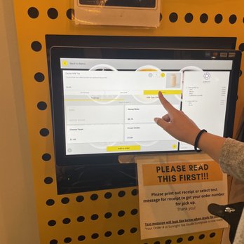 Sunright Tea Studio - Sunnyvale - Kiosk to order - Bubble Tea Near Me - Sunnyvale, California