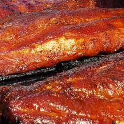 No Sauce Que - Smoked Ribs.