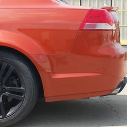 Mt Healthy Auto Body Shop - Took my car here. This is what they gave me back. You tell me if the paint matches.