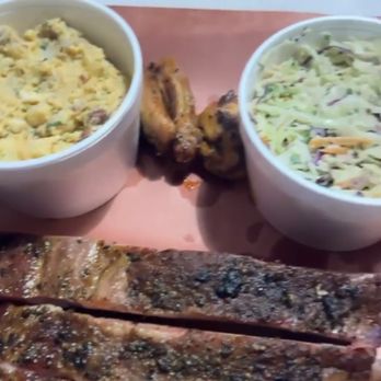 Beach Hill Smokehouse - Potato salad + coleslaw + ribs - Barbeque Near Me - Toronto, Ontario Beach Hill Smokehouse - Potato salad + coleslaw + ribs - Barbeque Near Me - Toronto, Ontario