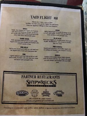 Menu photo 4 1903 Bar and Kitchen Kill Devil Hills, NC